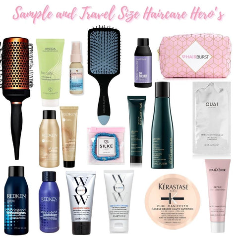 Sample and Travel Size Hair Care Heroes