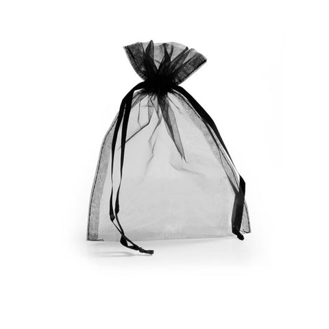 Black Organza Gift Bag