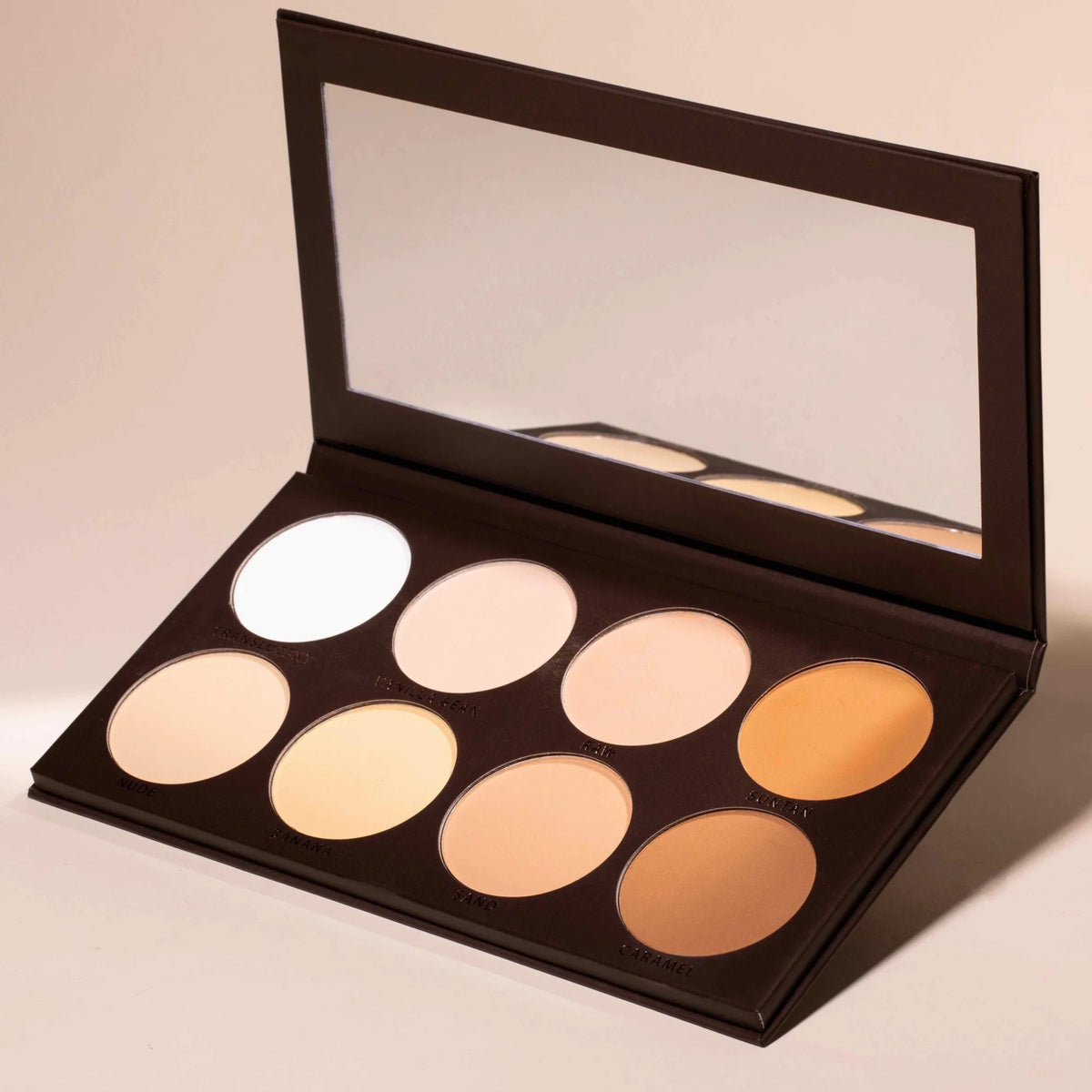 OBLHER B Lidschatten Palette Mit 8 Farben – Matte & Shimmer Töne Für Warme Looks (E9470-01)