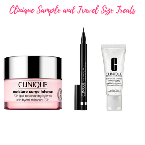 Clinique Sample and Travel Size Treats