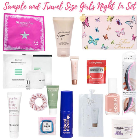Sample and Travel Size Girls Night In Set