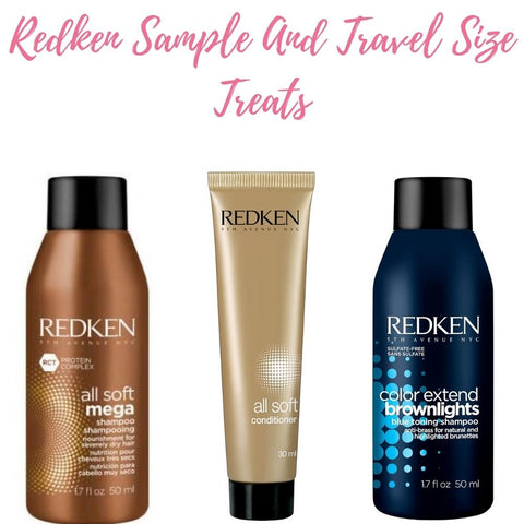 Redken Sample and Travel Size Treats