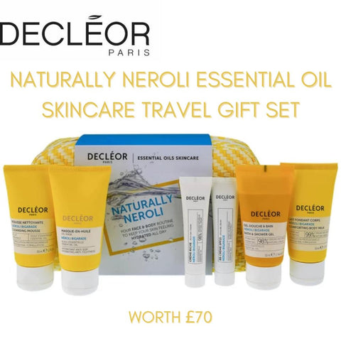 Decleor Paris Essentail Oils Skincare Naturally Neroli Gift Set