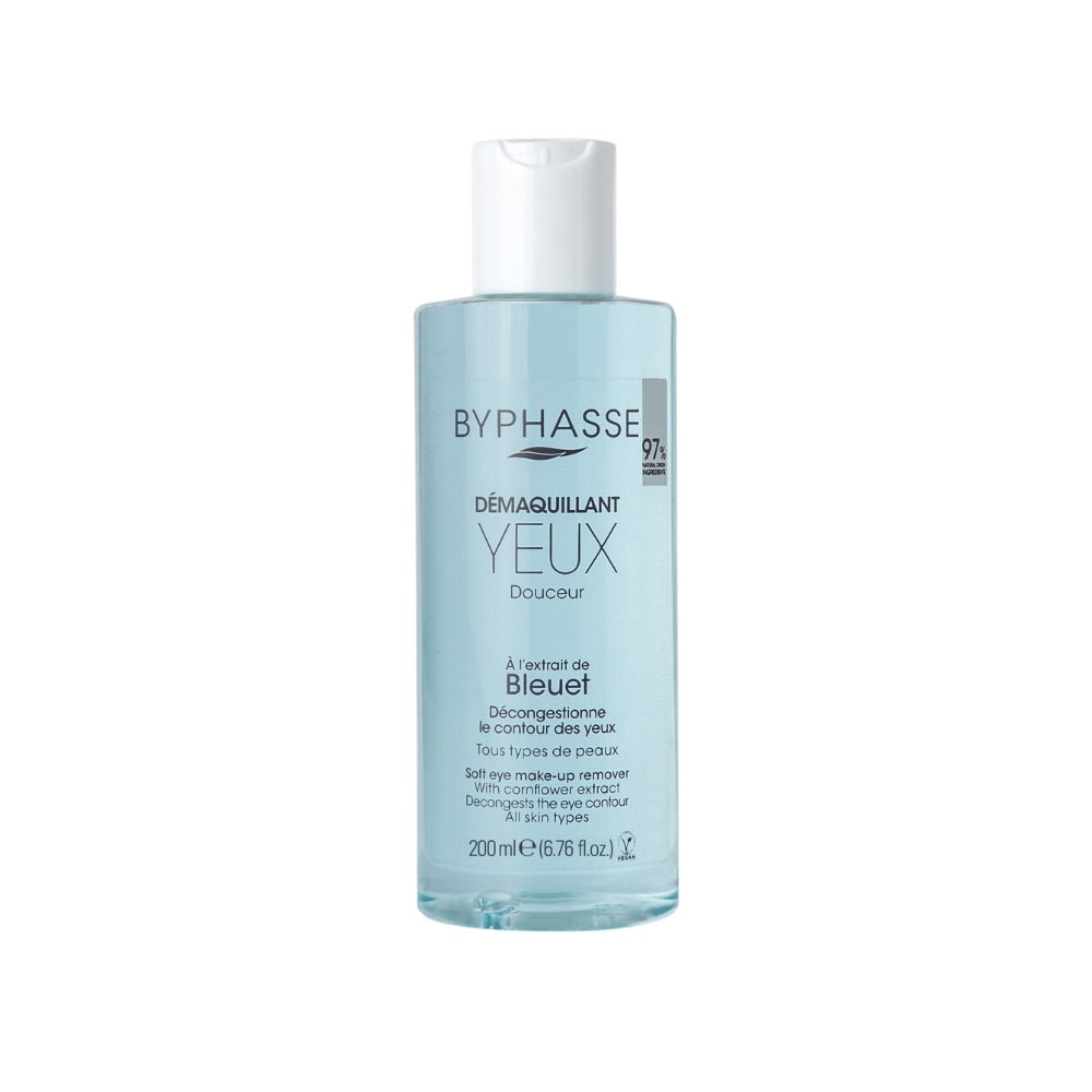 BYPHASSE Soft Eye Makeup Remover Cornflower Extract 200ml