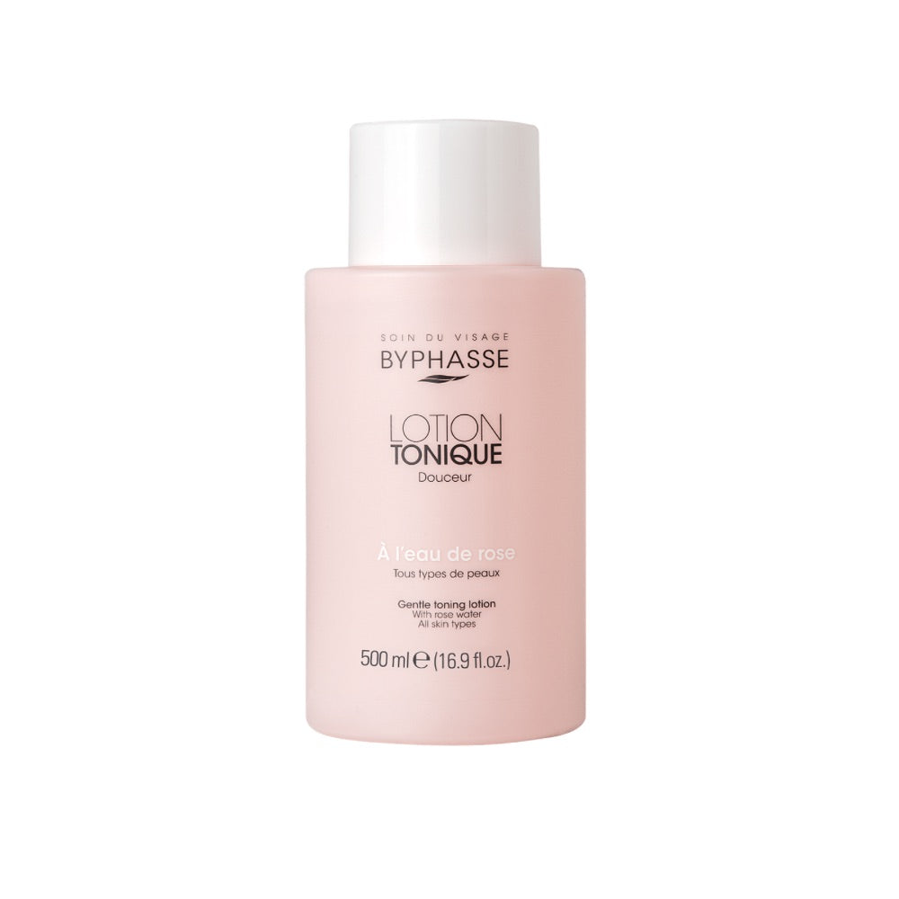 BYPHASSE Gentle Toning Lotion Rose Water 500ml