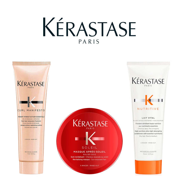 Kérastase 3-Piece Mask & Conditioners Travel Set