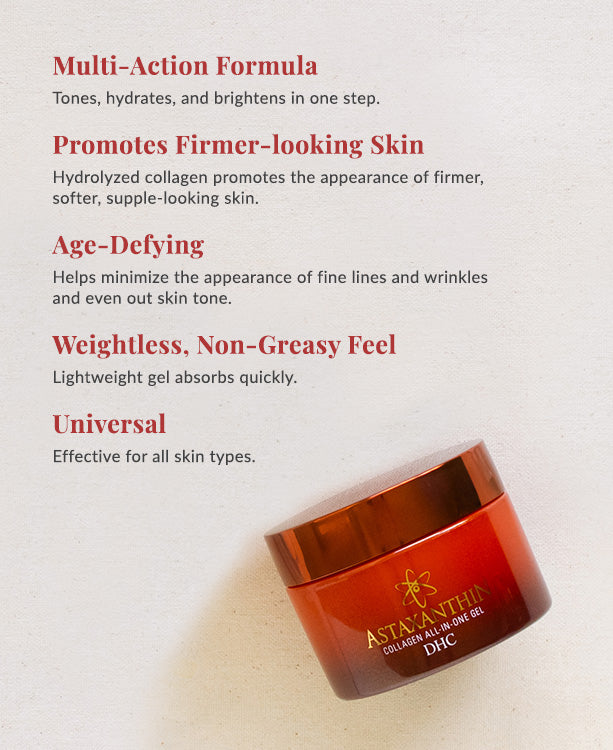 DHC Astaxanthin Collagen All-in-One Gel 120g