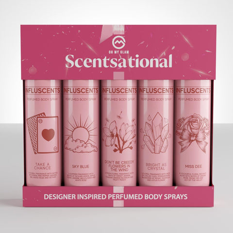 Scentsational Designer Inspired Perfumed Body Sprays Gift Set