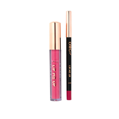 LIP ME UP Matte Liquid Lipstick & Lip Liner - Pink is the New Glam