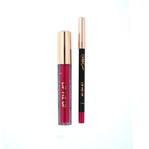 LIP ME UP Matte Liquid Lipstick & Lip Liner - Knickerbocker