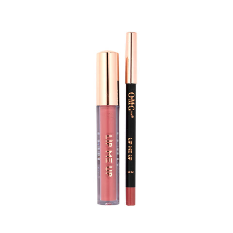 LIP ME UP Matte Liquid Lipstick & Lip Liner - Bambi