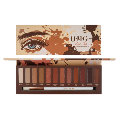 Oh My Glam Bare Skin Eyeshadow Palette