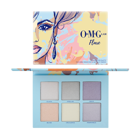 Oh My Glam Flare Highlighter Palette