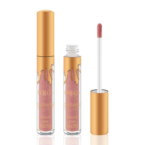Oh My Glam Glamlips Peachy Pink Gloss