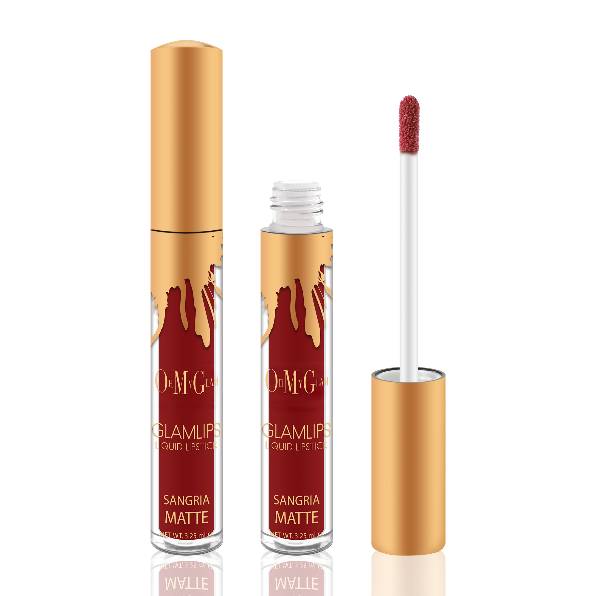 Oh My Glam Glamlips Sangria Matte Liquid Lipstick
