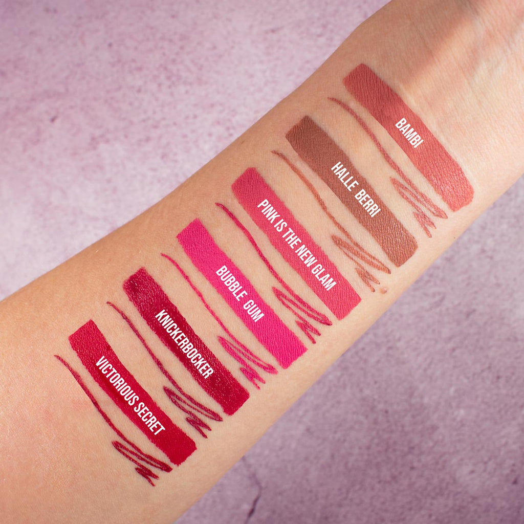 LIP ME UP Matte Liquid Lipstick & Lip Liner - Bubble Gum