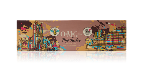 Oh My Glam Manchester Eye Shadow & Highlighter Palette