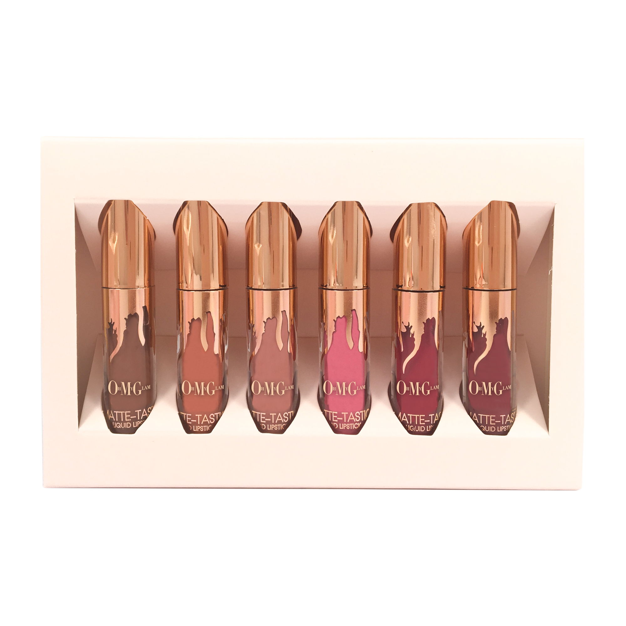 Oh My Glam Matte-Tastic Mini-Matte Liquid Lipsticks Set
