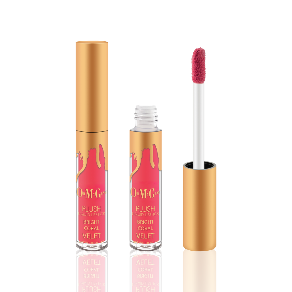Oh My Glam Plush Mini-Velvet Liquid Lipsticks Set