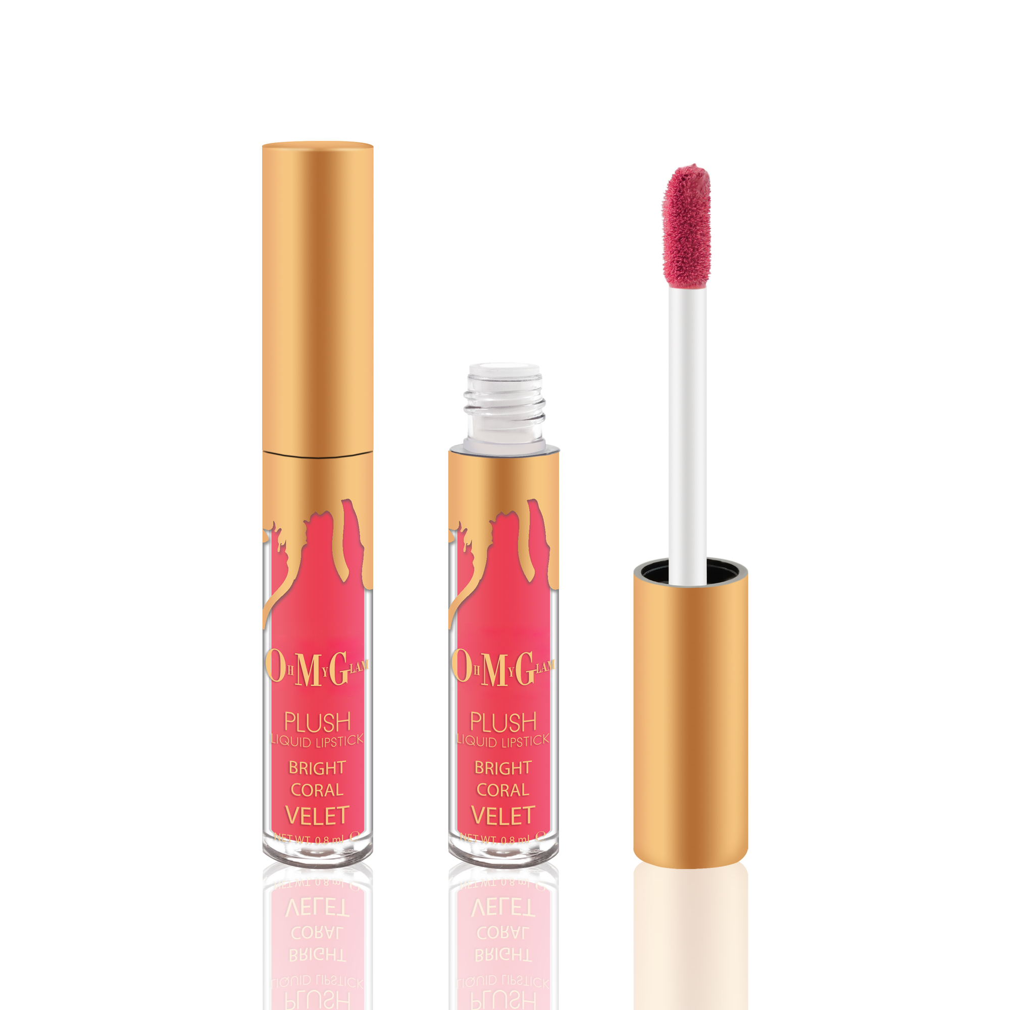 Oh My Glam Plush Mini-Velvet Liquid Lipsticks Set