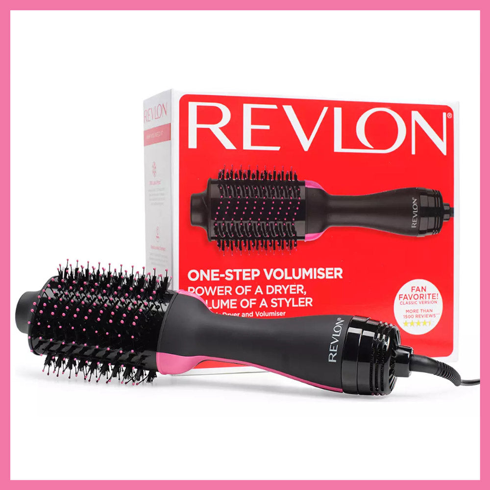 Blowout Brush Revlon Pink Hair Dryer Brush NEW Revlon One-Step