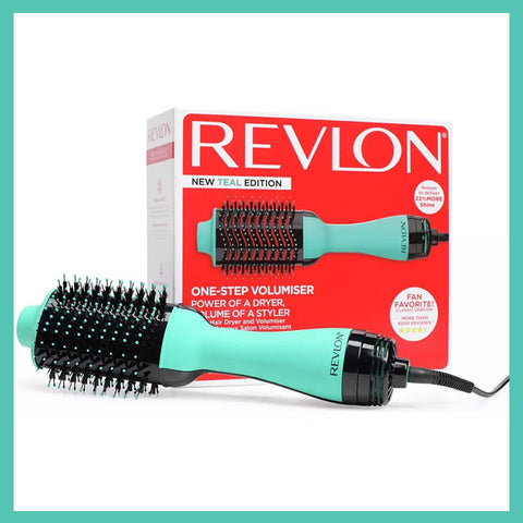 Revlon One-Step Hair Dryer and Volumizer New Teal Edition