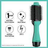 Revlon One-Step Hair Dryer and Volumizer New Teal Edition